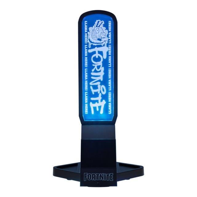 Headphone Stand With LED Fortnite Shaped Light - 4