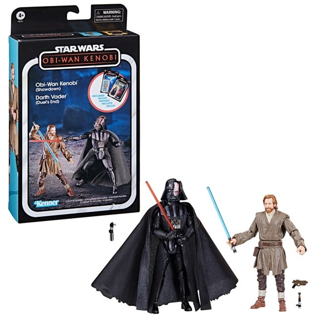 Obi-Wan Kenobi & Darth Vader Showdown Star Wars The Vintage Collection Obi-Wan Kenobi Action Figures - 8