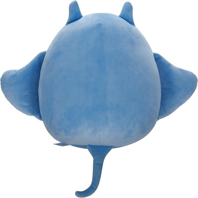 Lux Blue Manta Ray Squishmallows Plush - 4