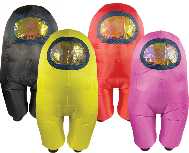 Among Us: Red (Size 1 Adult) Official Inflatable Costume - 7