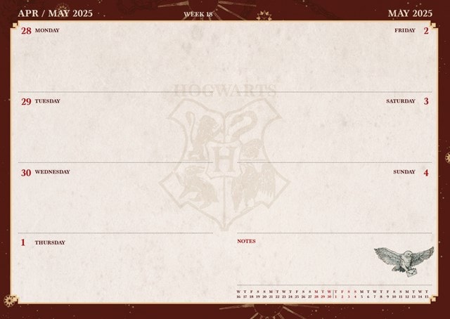 Harry Potter 2025 Calendar & Diary Gift Box - 10