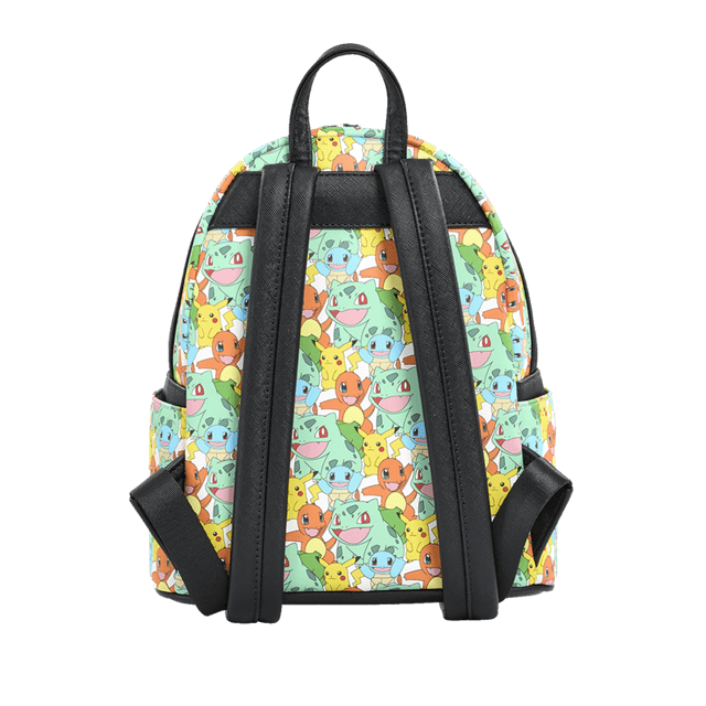 Pokemon Starters All Over Print Loungefly Mini Backpack - 3