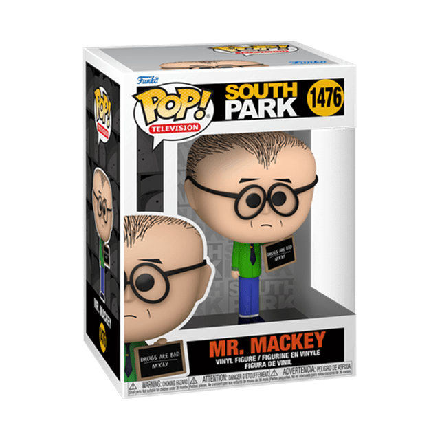 Mr Mackey With Sign 1476 South Park Funko Pop Vinyl - 2
