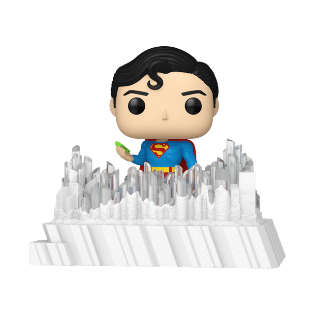 Superman With Crystal Fortress Of Solitude 537 Superman 1978 Funko Pop Vinyl Deluxe - 1