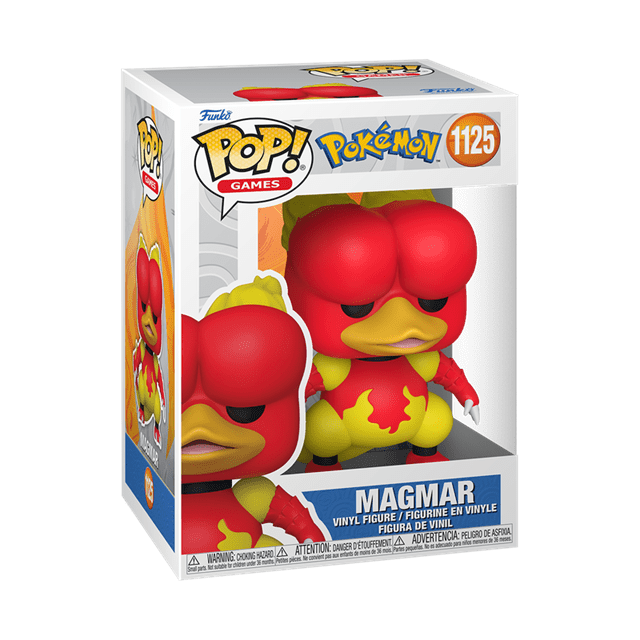 Magmar 1125 Pokemon Funko Pop Vinyl - 2