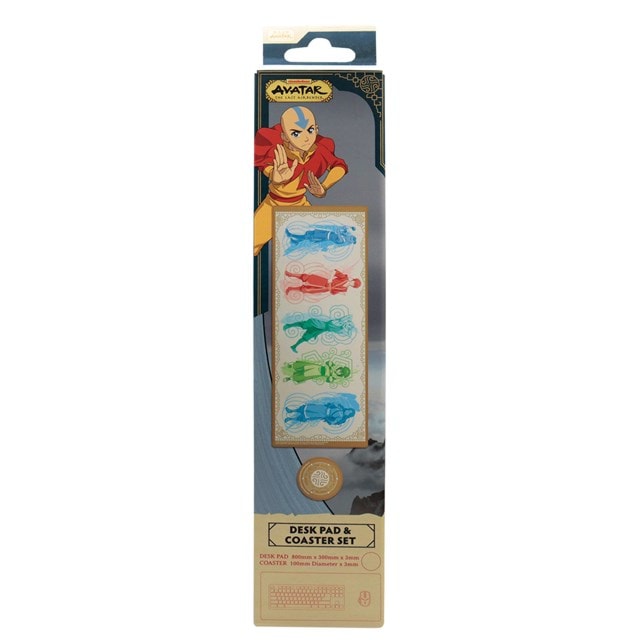 Elements Avatar The Last Airbender XL Desk Pad & Coaster Set - 5