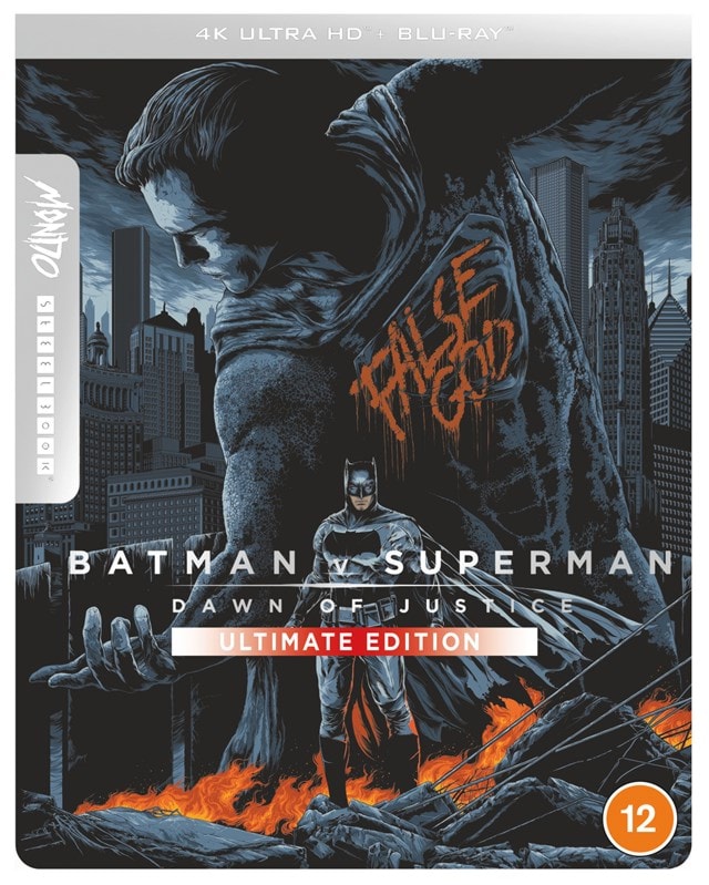 Batman V Superman - Dawn of Justice: Ultimate Edition (hmv Exclusive) Mondo Steelbook - 1