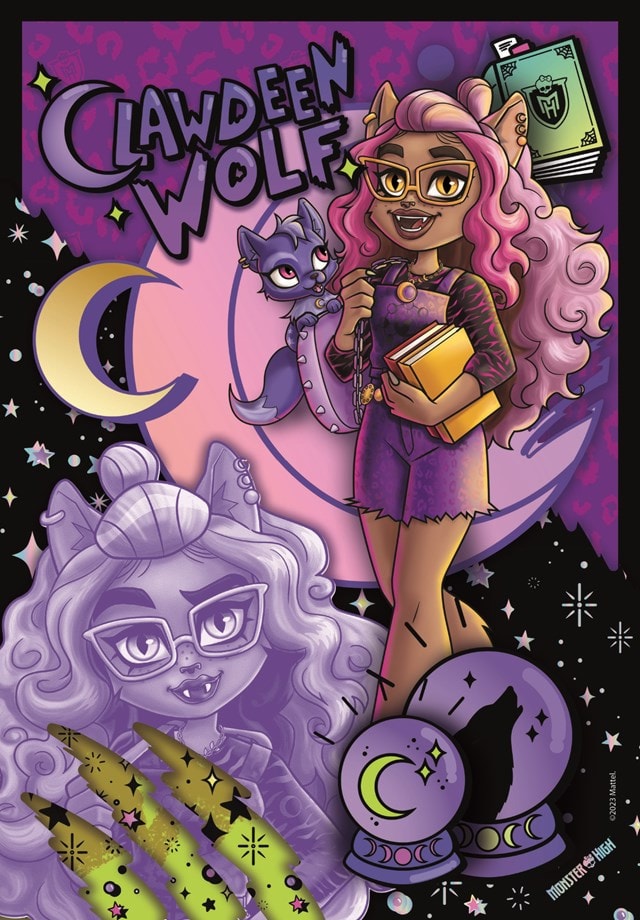 Claudine Wolf Special Edition Coffin Pack Monster High 150 Piece Jigsaw Puzzle - 2