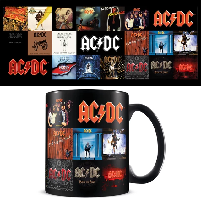 AC/DC Mug, Coaster & Keychain Set - 2