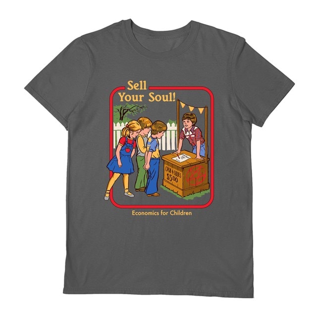 Steven Rhodes: Sell Your Soul Tee (Small) - 1