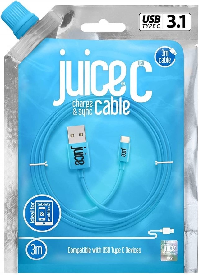 Juice Aqua USB-C Cable 3m - 4