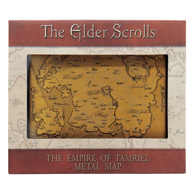 The Elder Scrolls Limited Edition Replica Map Of Tamriel - 2
