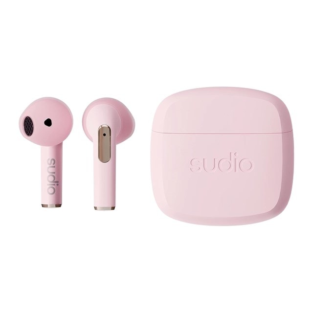 Sudio N2 Dusty Pink True Wireless Bluetooth Earphones - 2