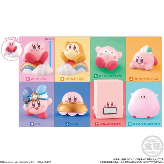 Kirby Friends Wave 4 Shokugan Candy Collectable Assortment Mystery Figure - 1