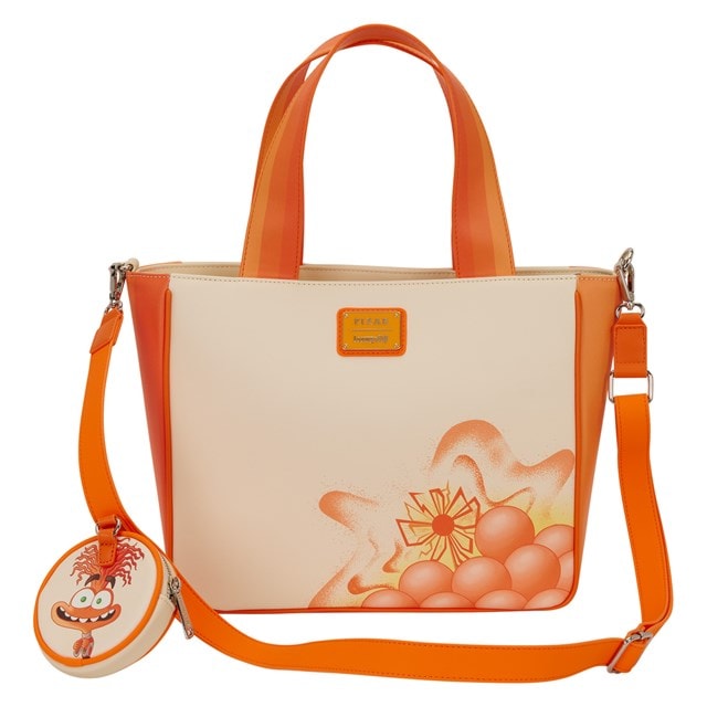 Inside Out 2 Anxiety Loungefly Tote Bag With Coin Bag - 4