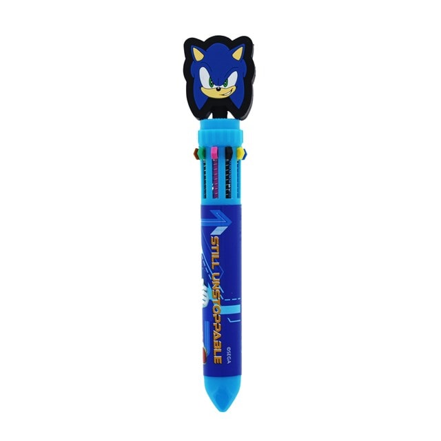 10 Colour Pens Sonic The Hedgehog Stationery - 4