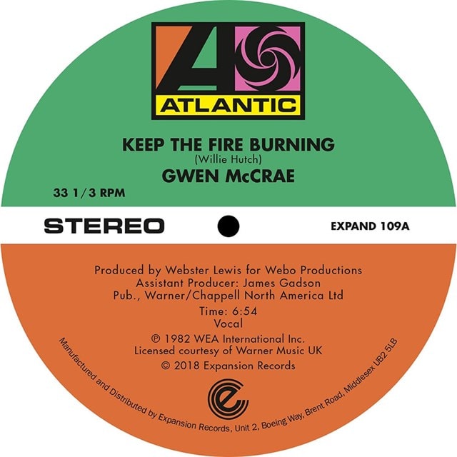 Keep the Fire Burning/Funky Sensation - 1