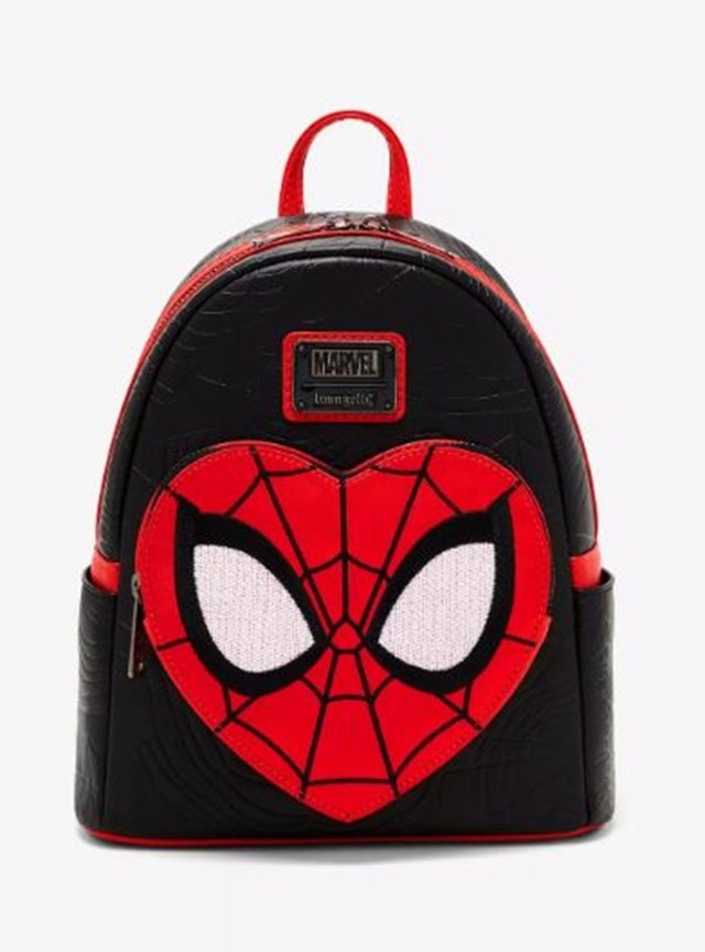 Spider-Man Heart Pocket Marvel hmv Exclusive Loungefly Mini Backpack - 1