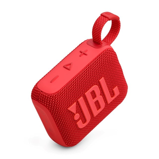 JBL Go 4 Red Bluetooth Speaker - 2