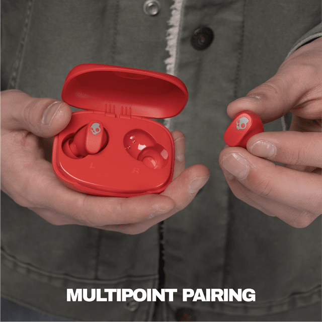 Skullcandy Smokin Buds 360 Plasma Red True Wireless Bluetooth Earphones - 5