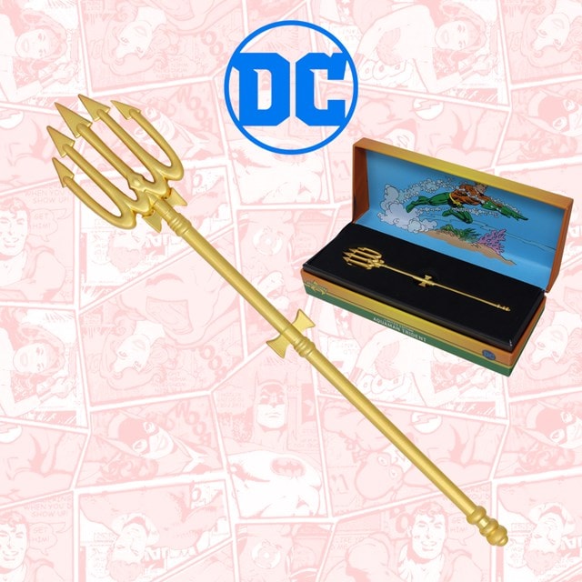 Aquaman Limited Edition 24K Gold Miniature Trident Collectible - 1