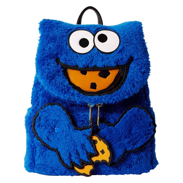 Cookie Monster Plush Sesame Street Loungefly Mini Backpack - 1