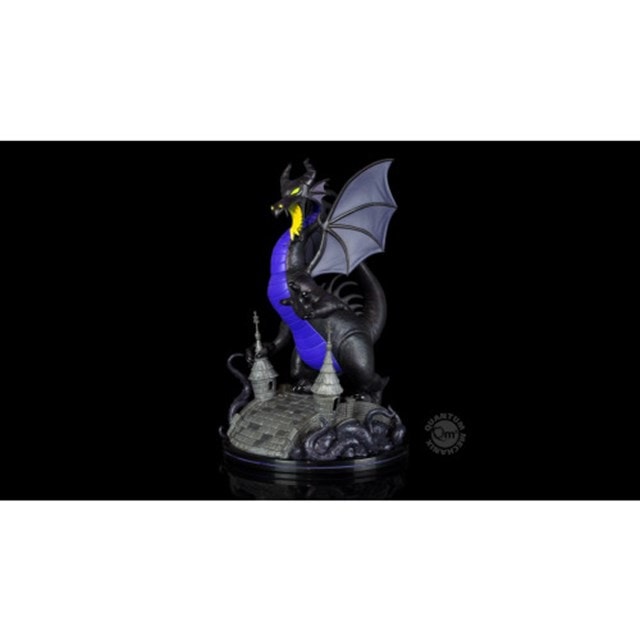 Maleficent Dragon Diorama Q Fig Max Elite Figurine - 2