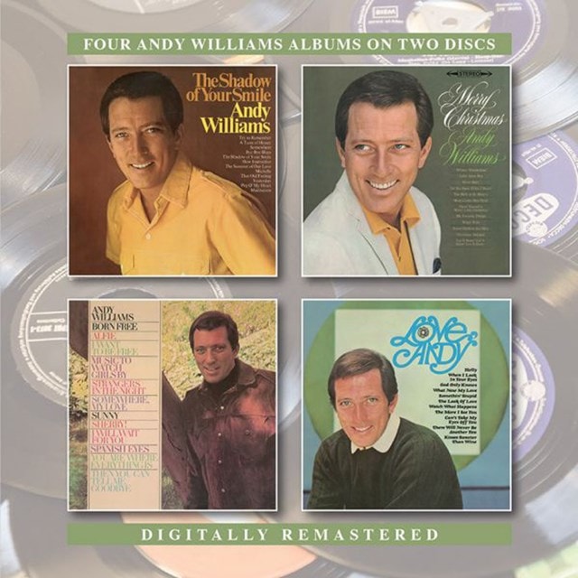 The Shadow of Your Smile/Merry Christmas/Born Free/Love, Andy: Four Andy Williams Albums On Two Disc - 1