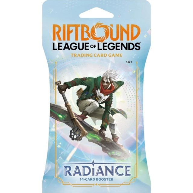 Radiance Sleeved Booster Pack Riftbound League Of Legends Trading Cards - 3