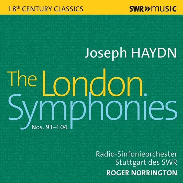 Joseph Haydn: The London Symphonies Nos. 93-104 - 1