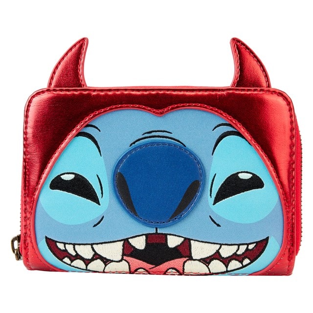 Stitch Devil Cosplay Zip Around Wallet Loungefly - 1