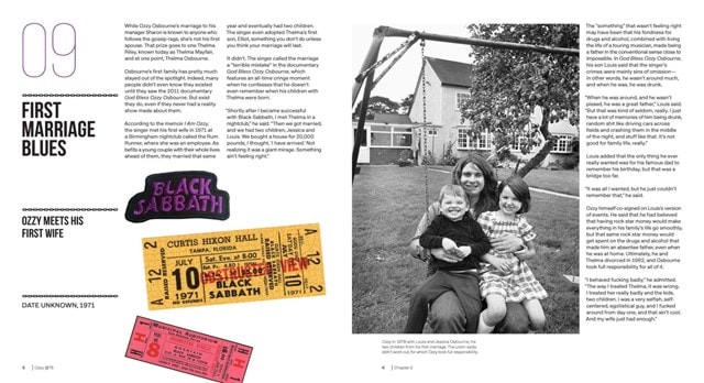 Ozzy At 75: The Unofficial Illustrated History Hardback - 3