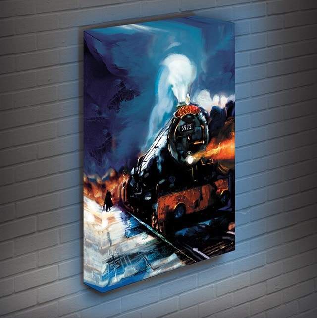 Hogwarts Express Harry Potter Light Up Canvas 30X40Cm | Canvas | Free over £20 | HMV Store