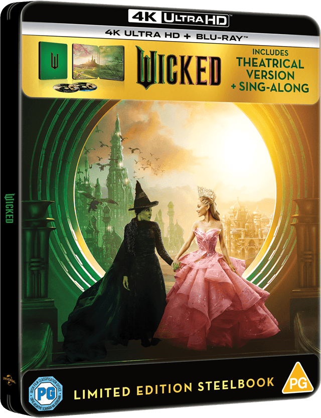 Wicked Limited Edition 4K Ultra HD Steelbook - 3