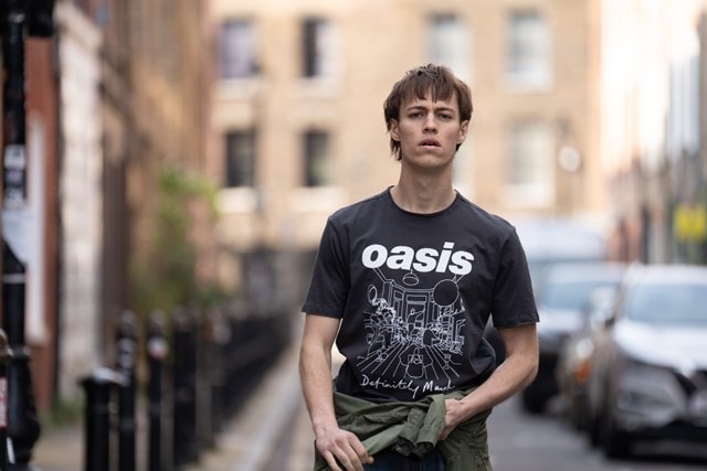 Definitely Maybe Oasis Charcoal Tee T-Shirt Free shipping over