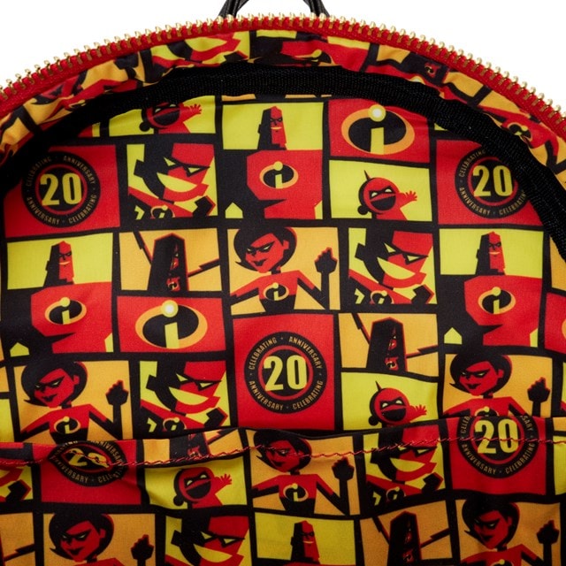 Light Up Cosplay Mini Backpack Incredibles 20th Anniversary Loungefly - 7