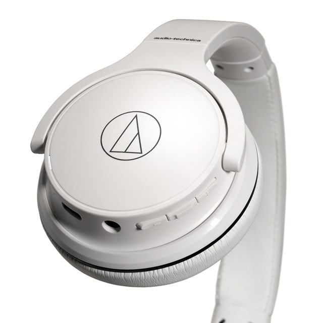 Audio Technica ATH-S220BTBK White Bluetooth Headphones - 6