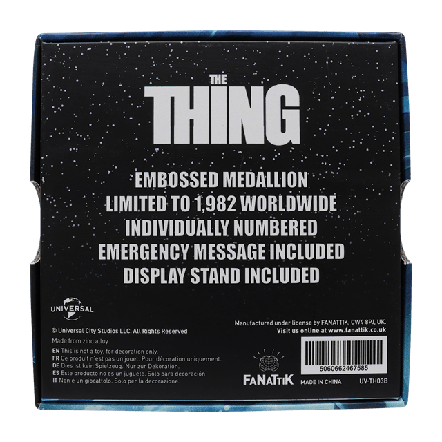 The Thing Anniversary Medallion Collectible - 7
