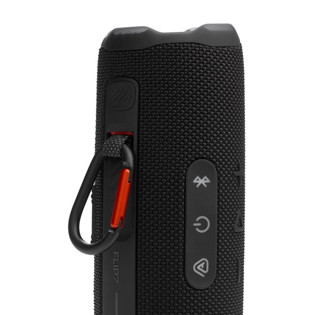 JBL Flip 7 Black Bluetooth Speaker - 10