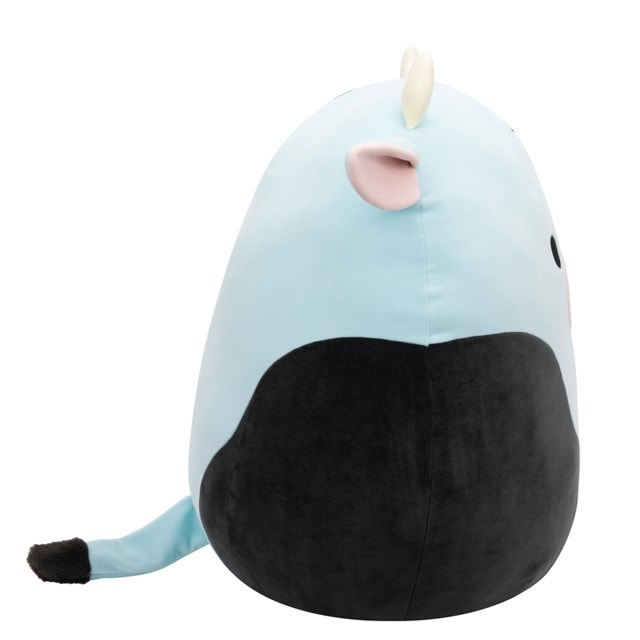 20" Cillian Blue And Black Cow Squishmallows Plush - 3