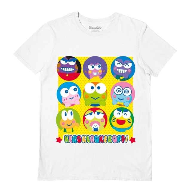 Keroppi Sanrio White Tee (Large) - 1