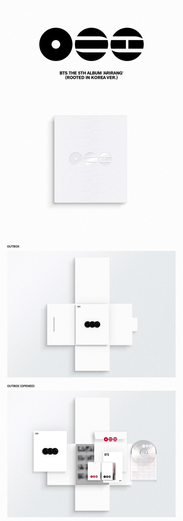 BTS 5th Album 'ARIRANG' (Rooted in Korea Ver.) hmv Exclusive | HMV