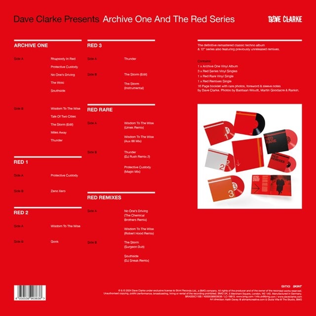 Archive One/Red Series - Limited Signed Deluxe Edition 6LP - 2