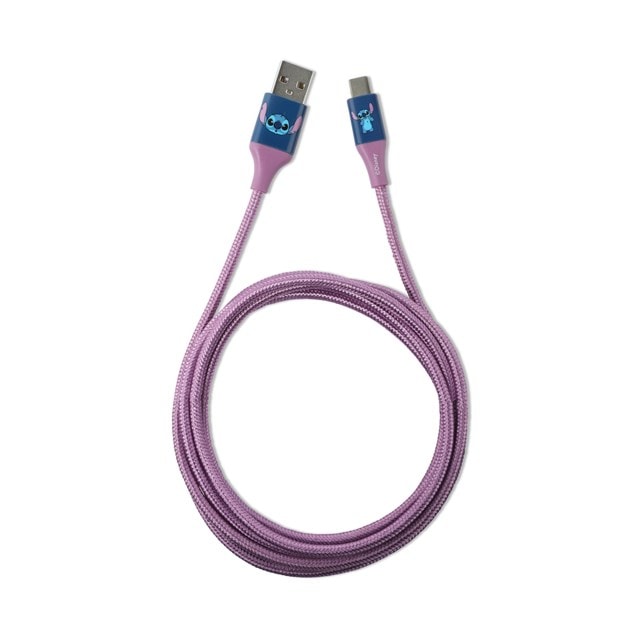 Lilo & Stitch Stitch Face USB-C Cable 2M - 3