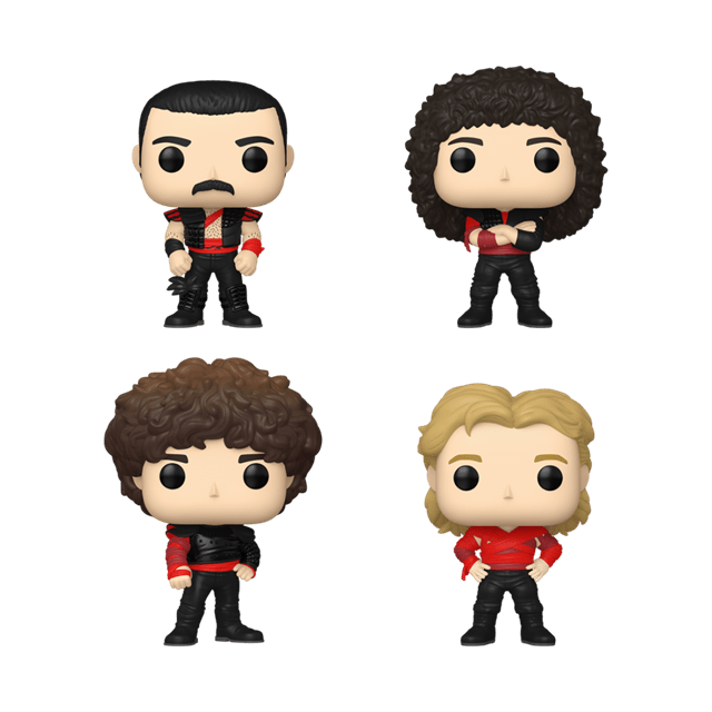 Radio Ga Ga Queen Funko Pop Vinyl 4 Pack - 1