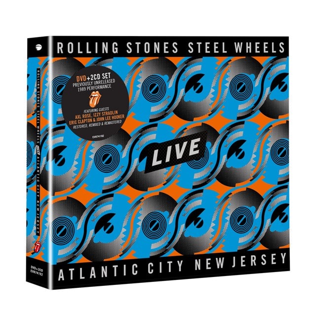 Steel Wheels Live - Atlantic City, New Jersey - 2CD + DVD - 1