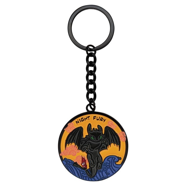 Night Fury How To Train Your Dragon Keyring - 1