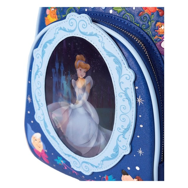 Cinderella 75th Anniversary Lenticular Loungefly Mini Backpack - 7