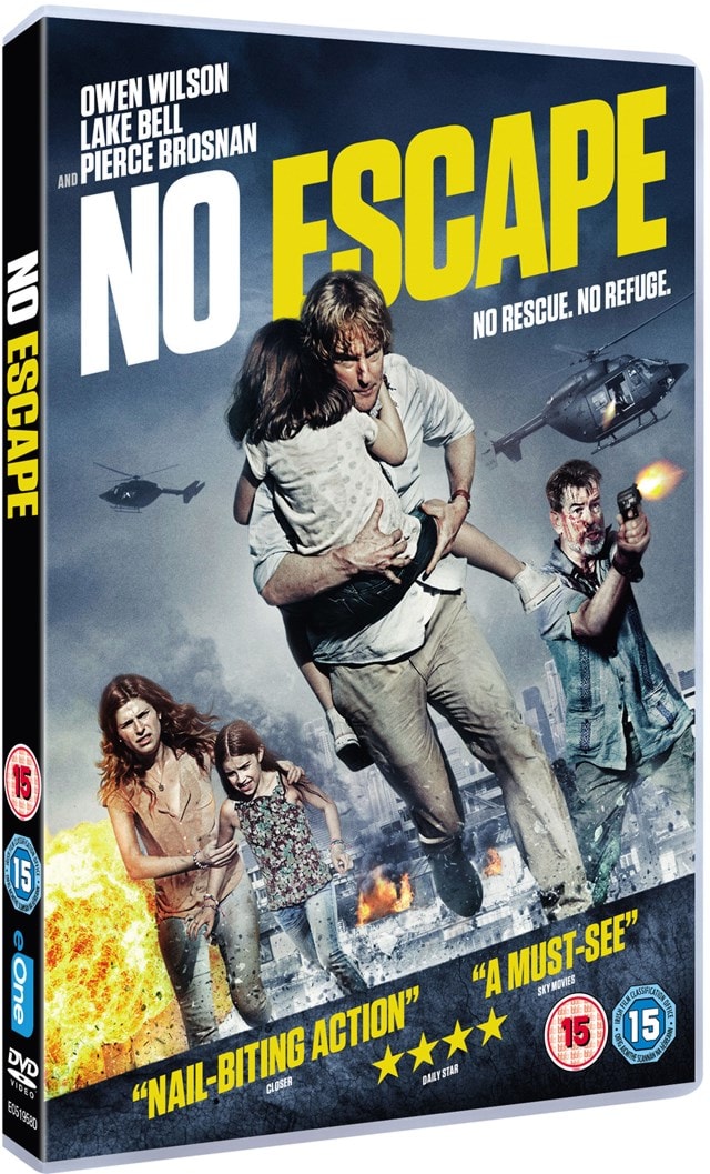 No Escape DVD Free shipping over 20 HMV Store