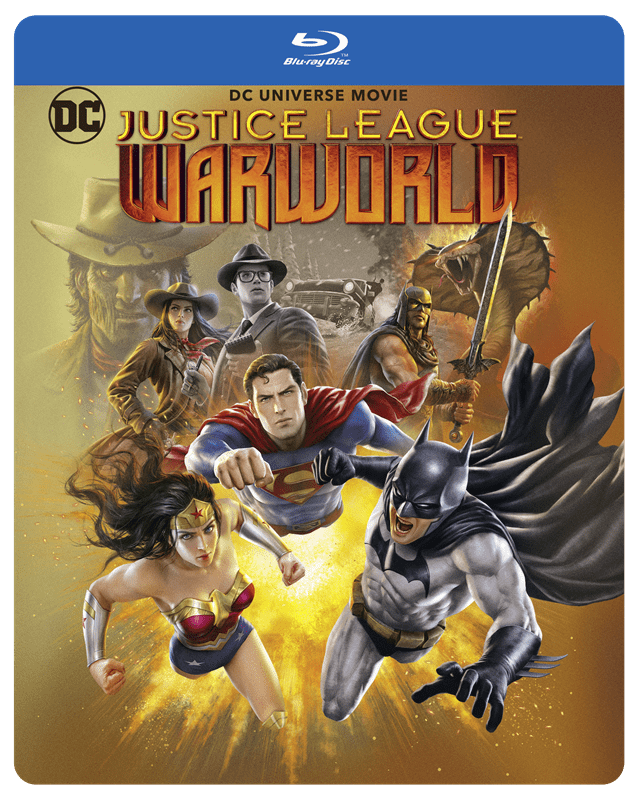 Justice League: Warworld Limited Edition Steelbook | Blu-ray Steelbook ...